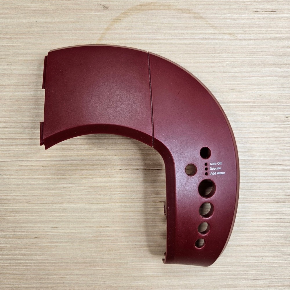 Keurig K-Classic Coffee Maker Replacement Parts Red Plastic Housing Top Shell